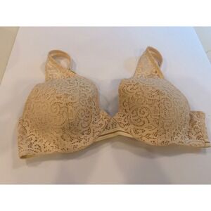 ThirdLove Artisan Lace Plunge Bra Beige Cream 38B RN139833